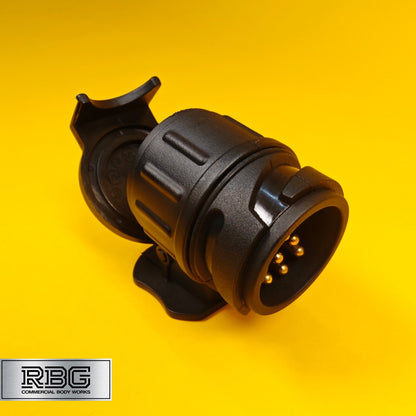 13 Pin to 7 Pin Plug Adaptor Vehicle to Trailer Caravan Towing Socket Adapter