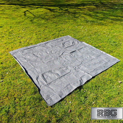 Awning Carpet Breathable Woven For Tent Caravan Campervan Camping 2.5m x 2.5m UK