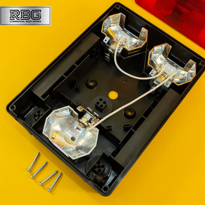 Rear Combination Light LEFT Hand Rectangular Vertical Lamp Radex 6800 Trailer