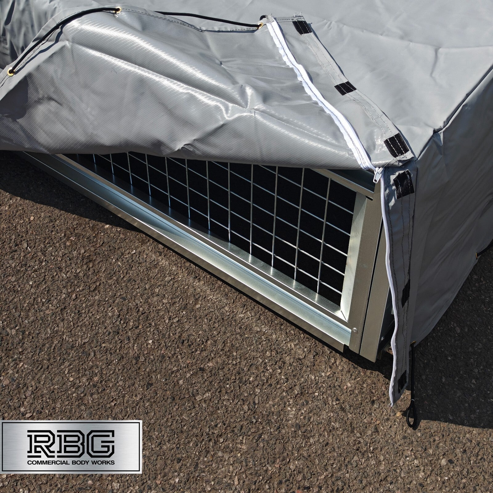 Cover For Erde 122 & Maypole MP6812 Trailer's High Side Mesh Kit Durable PVC UK