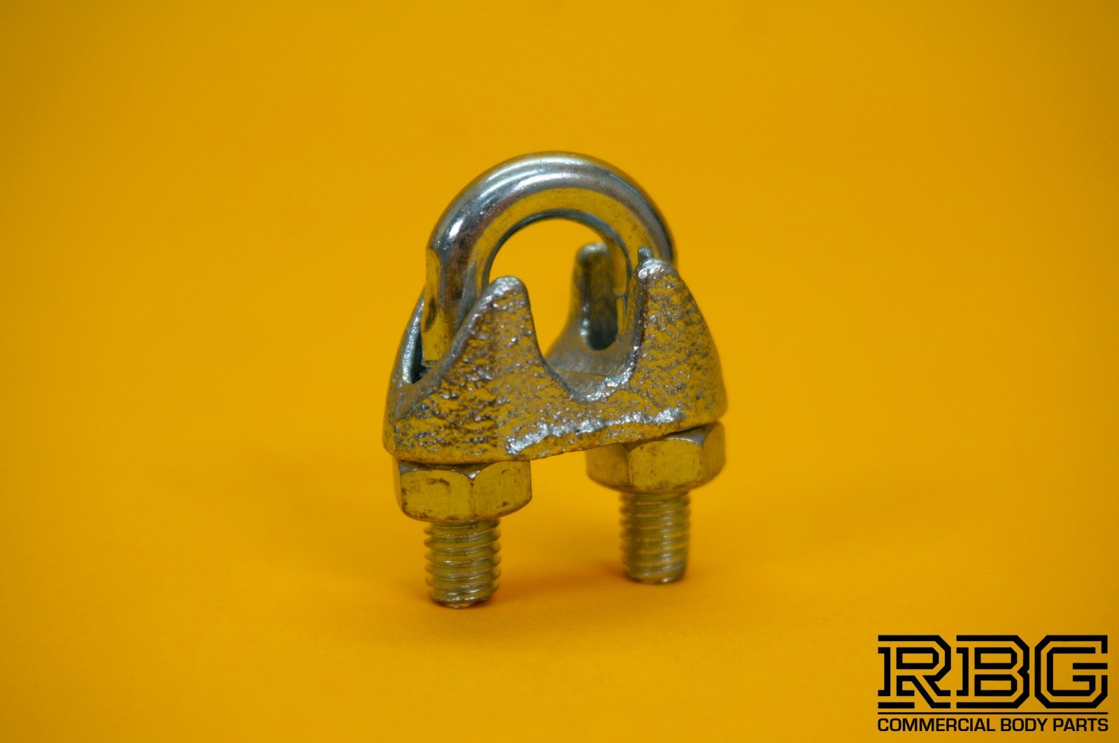 Wire Rope Grip 8mm Steel Cable Grip Bull Dog Clamp U Bolt Zinc Plated Heavy Duty