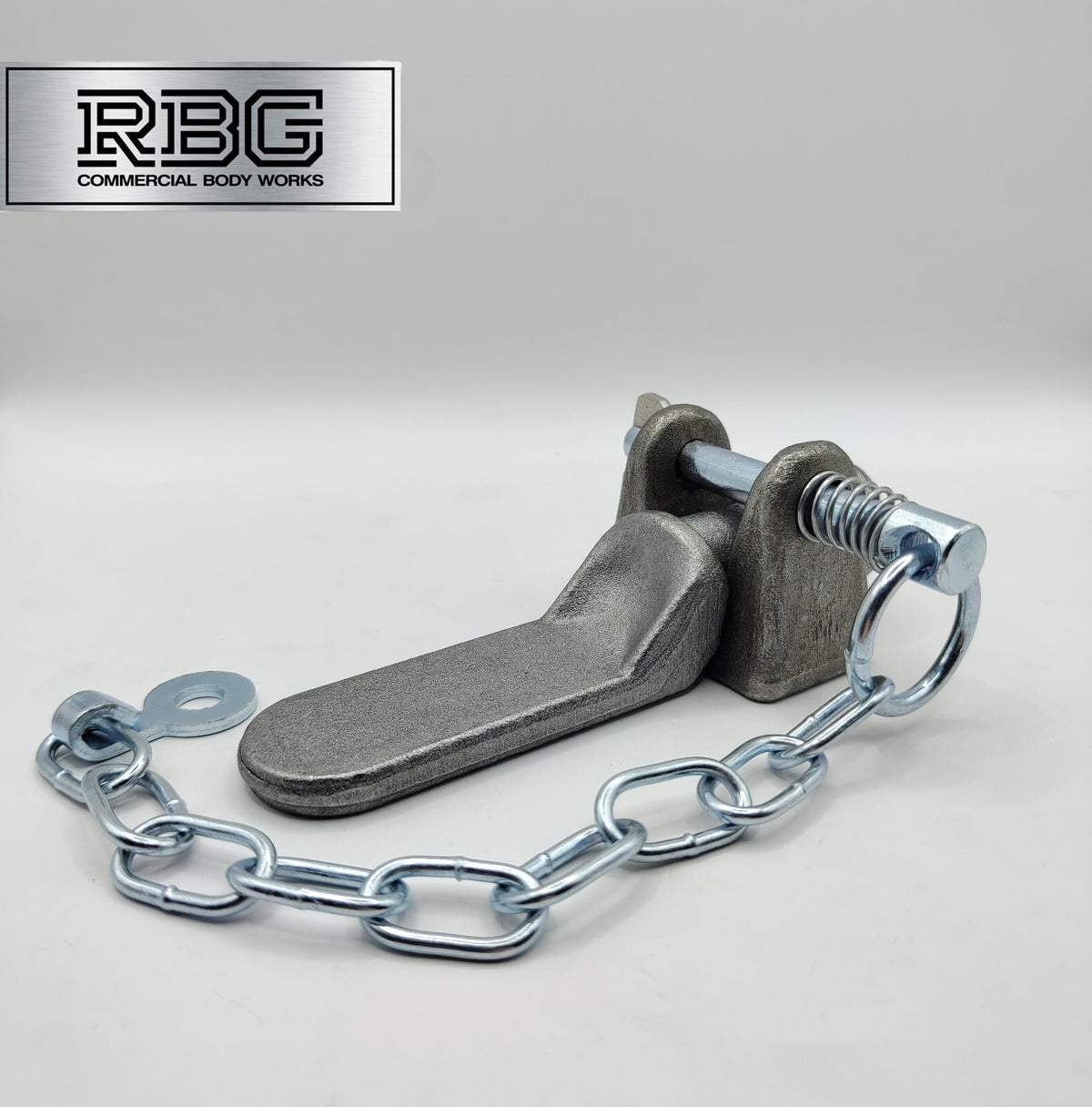 2x Tailboard Forket, Lug & SPRING LOADED Sword Pin & Chain Truck Trailer Drop