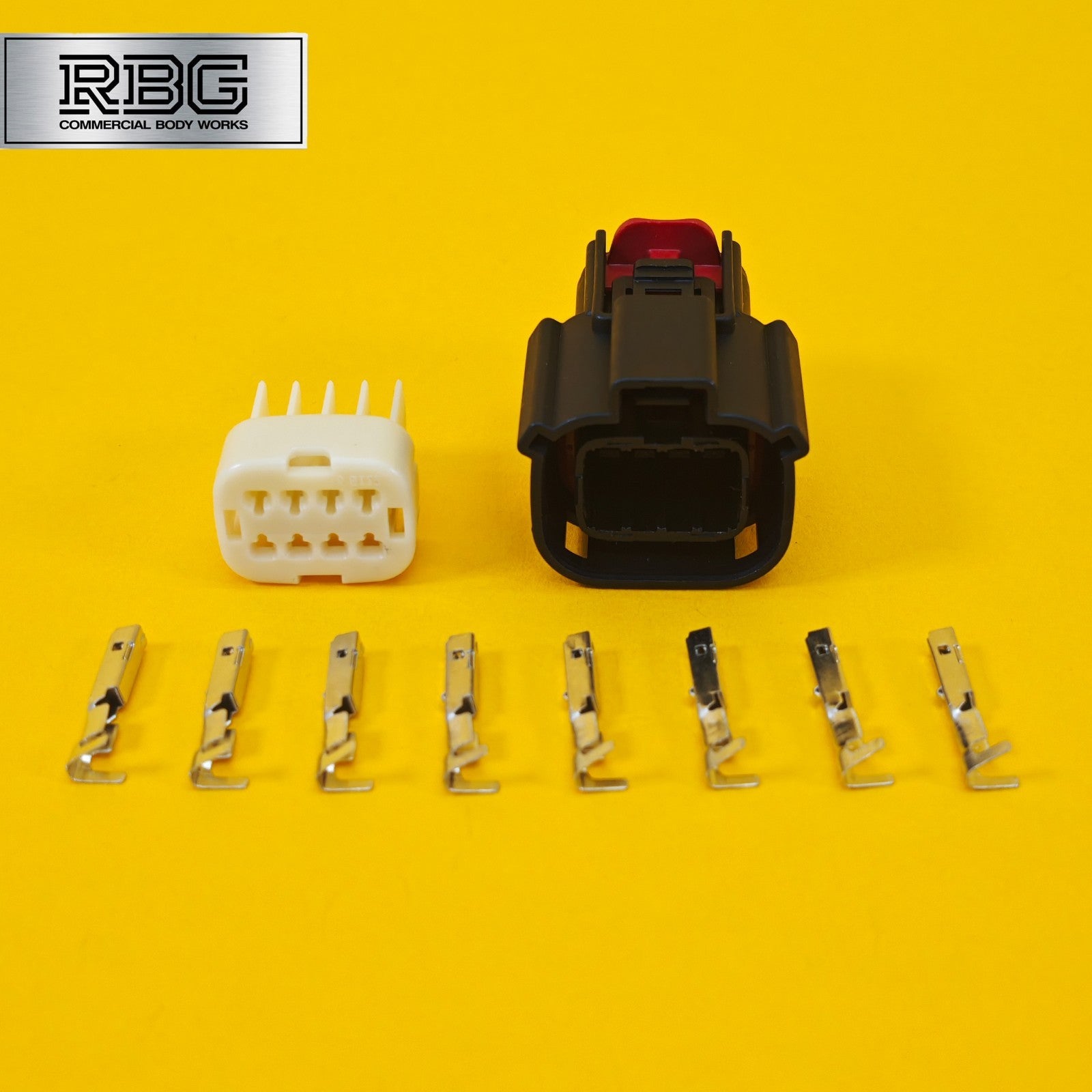 Ford Transit MK8 Wiring Loom Plug Black for Tail Light Lamp Tipper Recovery 8Pin