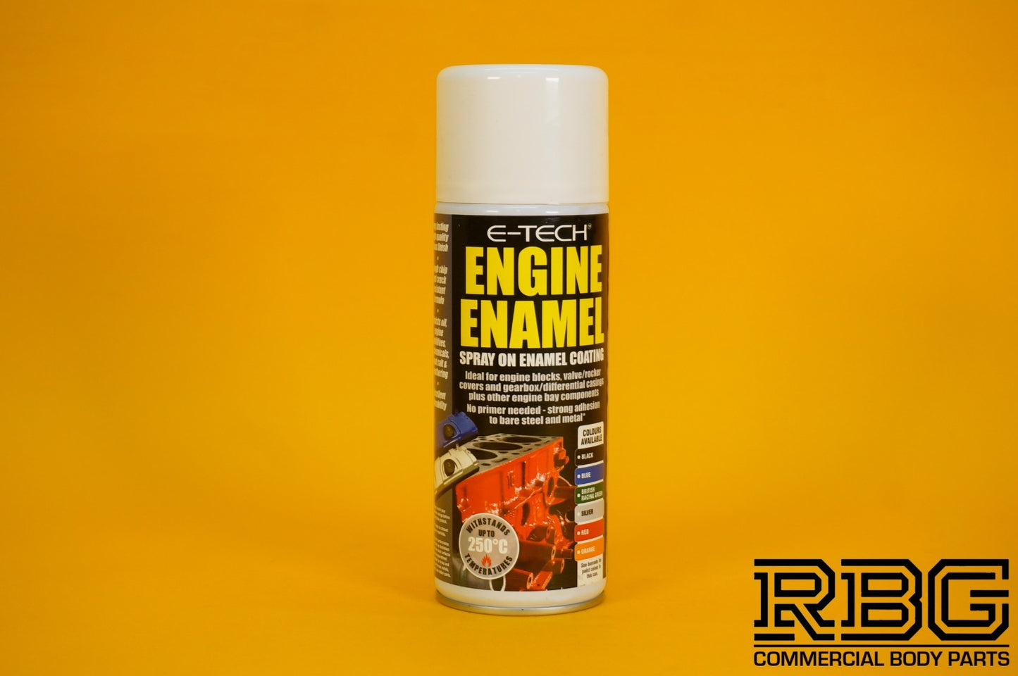 BLUE Engine Enamel Spray Coating 400ml E-TECH Heat Resistant Paint Car Vehicle