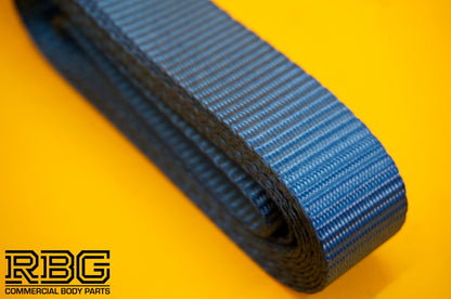 Cam Buckle Lashing Strap 250kg Blue Tie Down 2.5m Trailer Cargo Safety Roof Rack