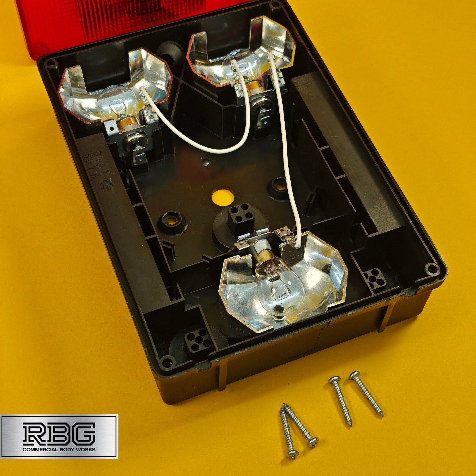 Rear Combination Light RIGHT Hand Rectangular Vertical Lamp Radex 6800 Trailer