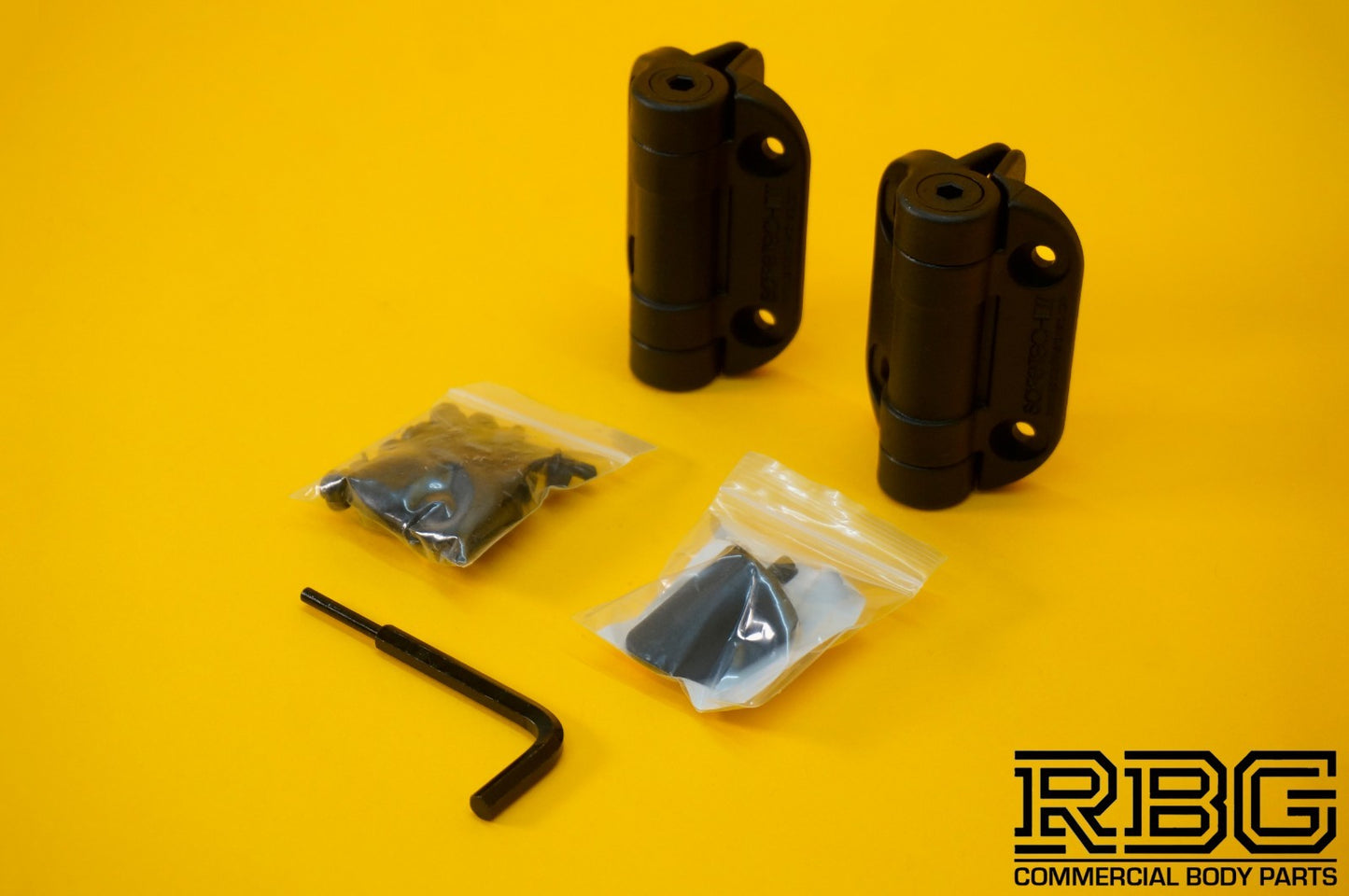 Adjustable Tension Door Hinges PAIR Self Closing Garden Fence Gate Hinges 8 Mode