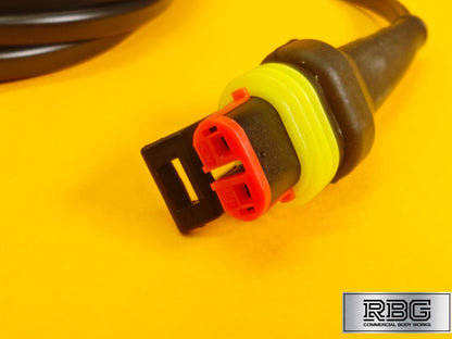 1M SuperSeal Connector Harness 2Way / 2Pin Male Plugs Link Harness Sealed Lead