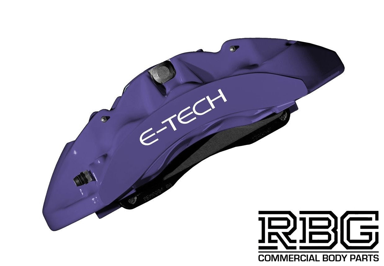 Brake Caliper Paint Kit VIOLET Paint + Cleaner + Brush E-TECH For Car Vehicle UK