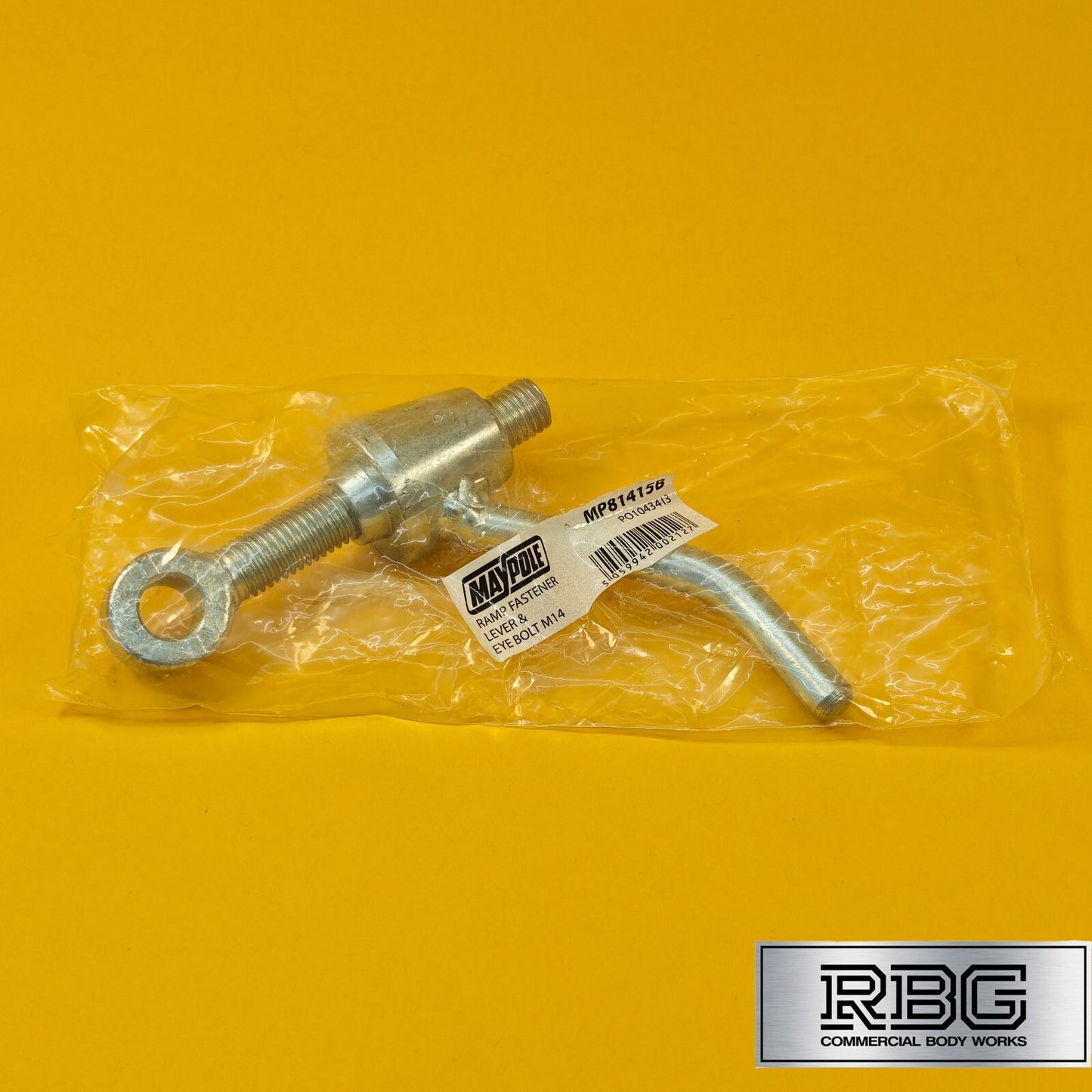 Plant Trailer Ramp Handle M14 for Ifor Williams Trailers Eye-Bolt Threaded UK