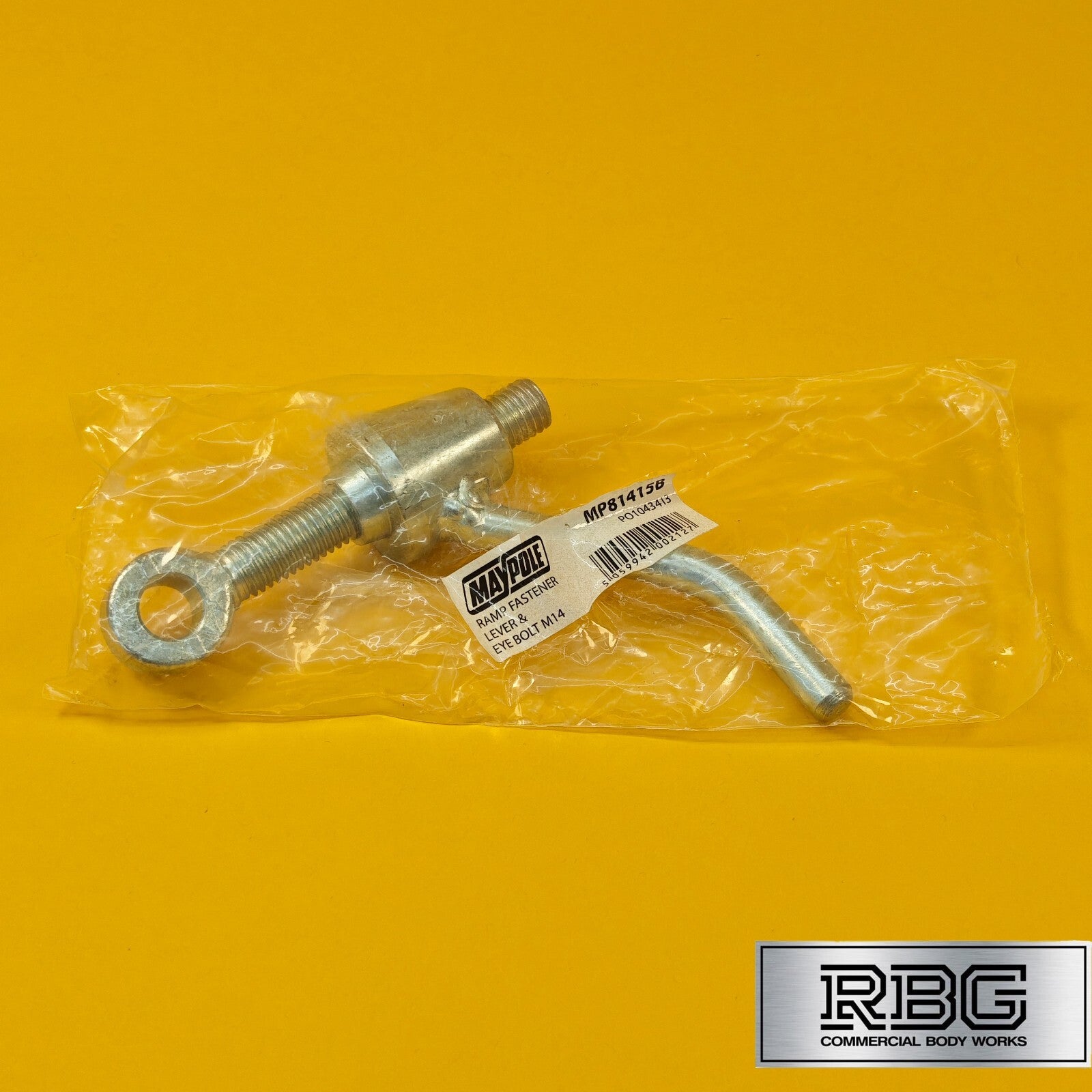 Plant Trailer Ramp Handle M14 for Ifor Williams Trailers Eye-Bolt Threaded UK