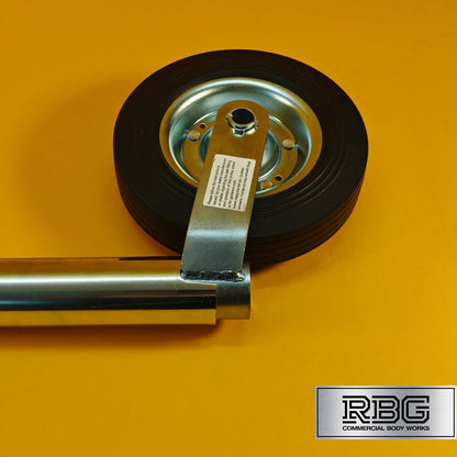 48mm Jockey Wheel For Trailer / Caravan 100Kg Telescoping 570mm-810mm Extension