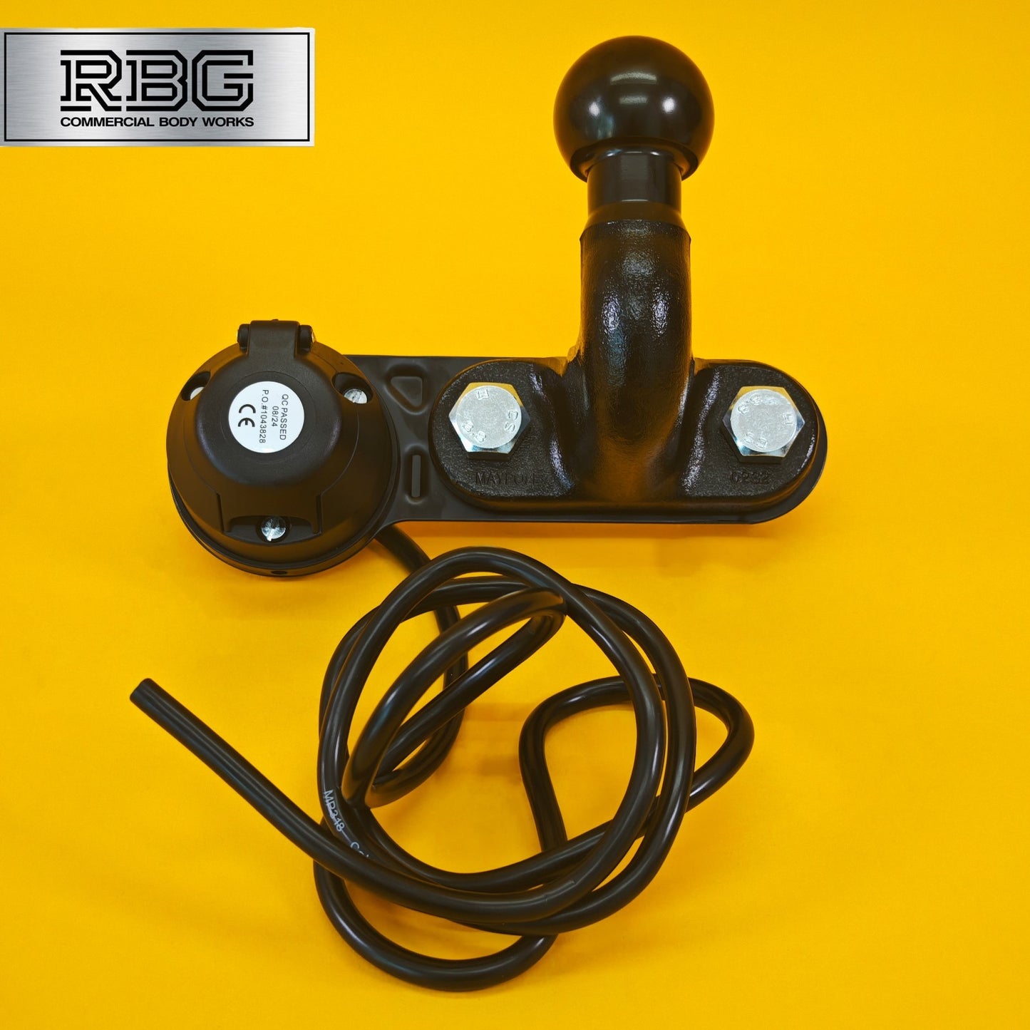 ALKO Towball +  Socket Assembly 12N 7 Pin High Reach Tow Ball for AL-KO Caravan