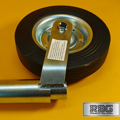 42mm Jockey Wheel For Trailer / Caravan 100Kg Standard Duty 480-750mm Extension