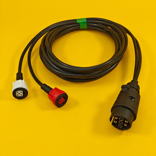 Marker Harness Radex 4M 7 Pin Plug 2x 5 Pin Connectors For Trailer Wiring Italy