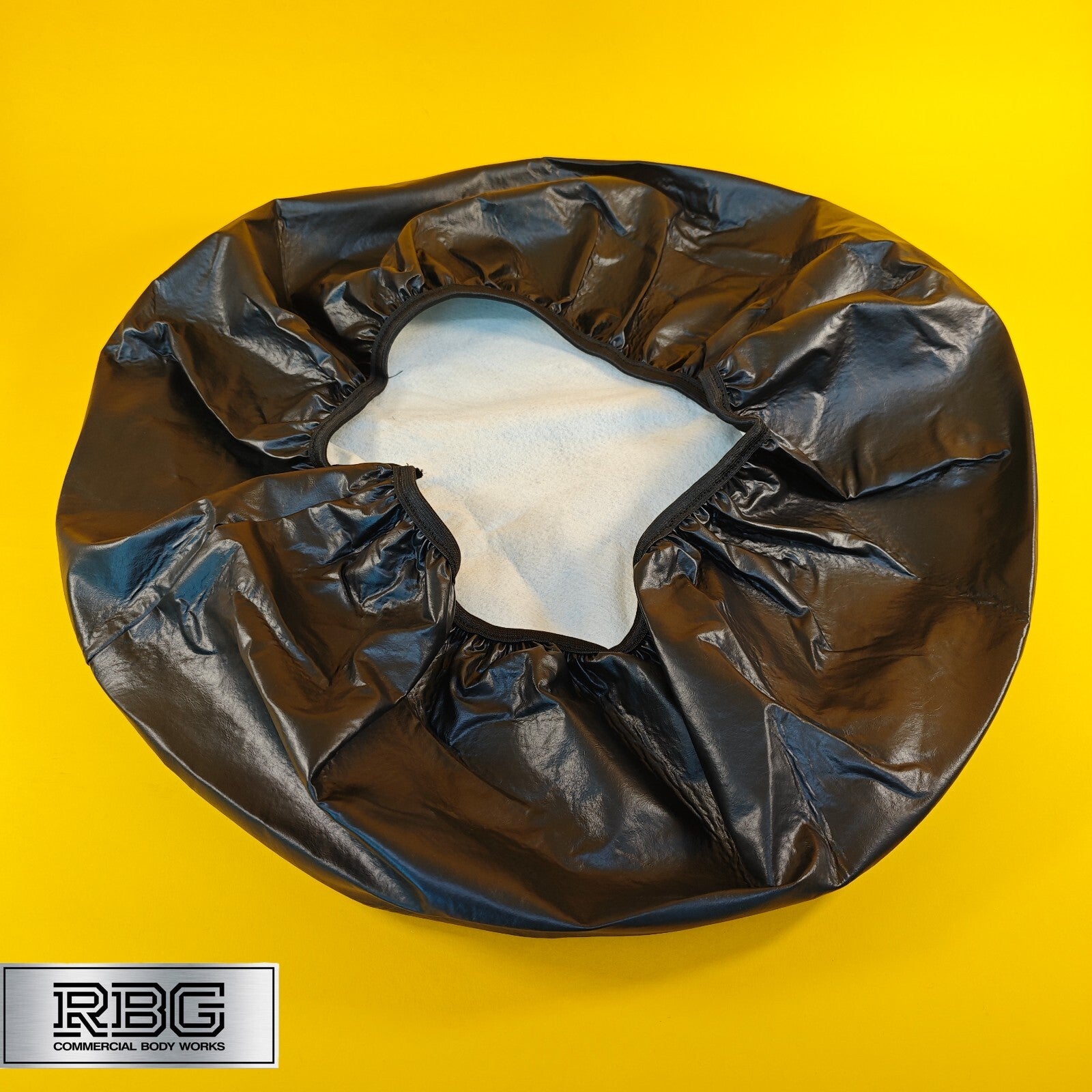 Trailer Spare Wheel Cover for 13 inch Wheel Rim PVC Cotton Weatherproof Black UK