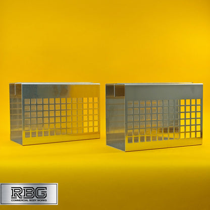 Light Guards for Mitsubishi Fuso THICK 3mm Galvanized Aluminum Truck Tipper UK
