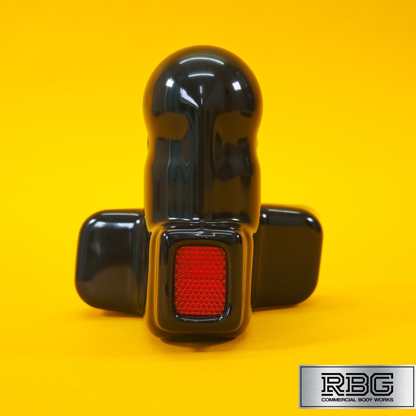 Cover with Reflector ALKO High Reach Towball Black PVC Standard 50mm Tow Ball