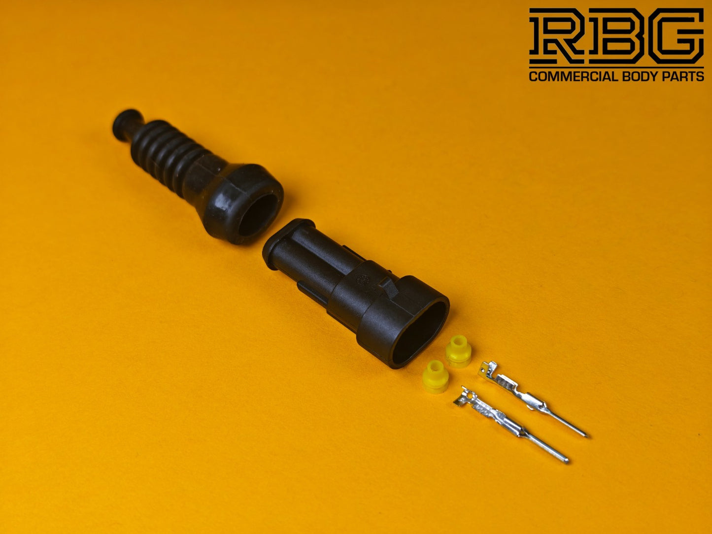 SuperSeal Connector Kit 2 Pin Female With Protective Boot AMP Waterproof IP67