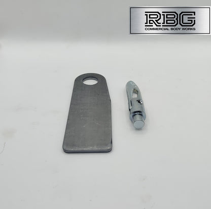Heavy Duty Tail Gate Fixing Pin SET Antiluce Fastener M12 x 12mm Weld On