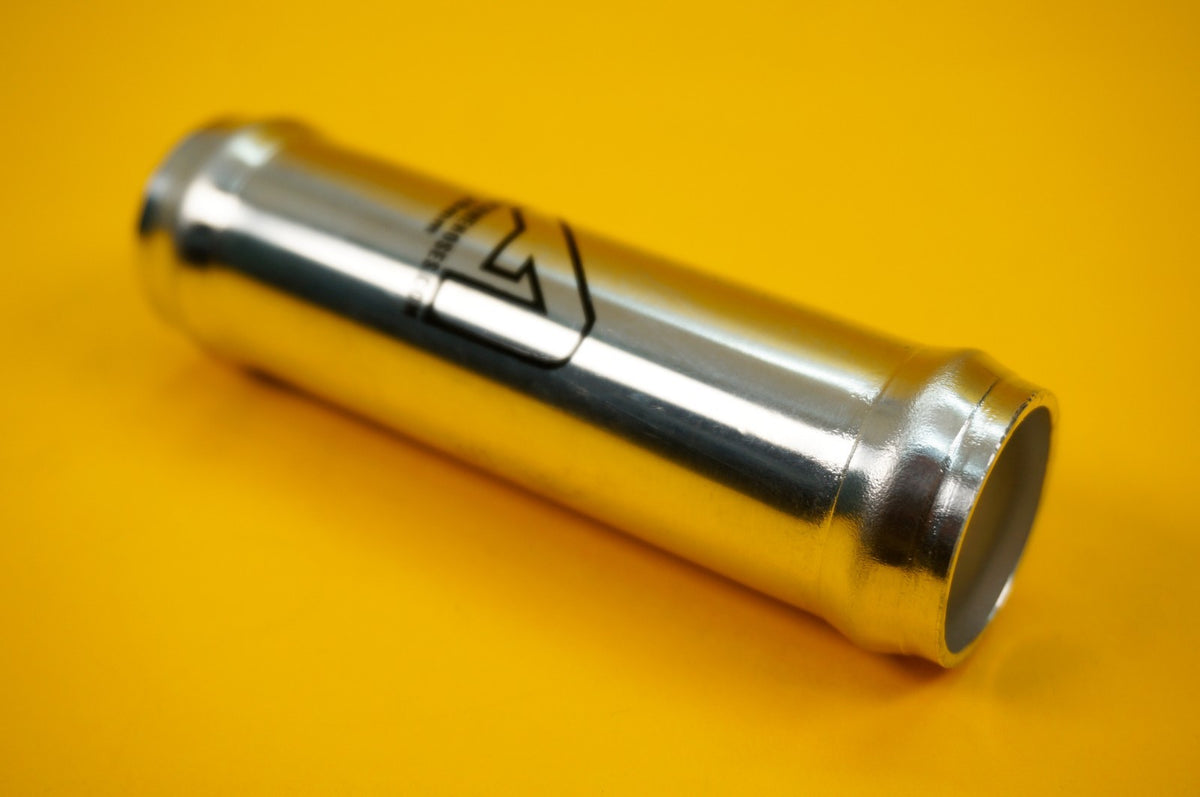 Alloy Hose Joiners 100mm Straight Swaged Connector Beaded Pipe - VARIOUS SIZES