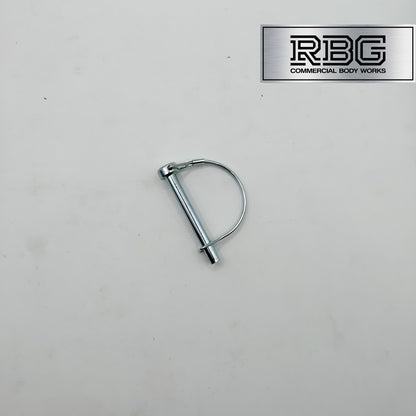 D Lock Pin - 8X70MM Wire Shaft Clip Lynch Linch Trailer Tractor Taw Locking