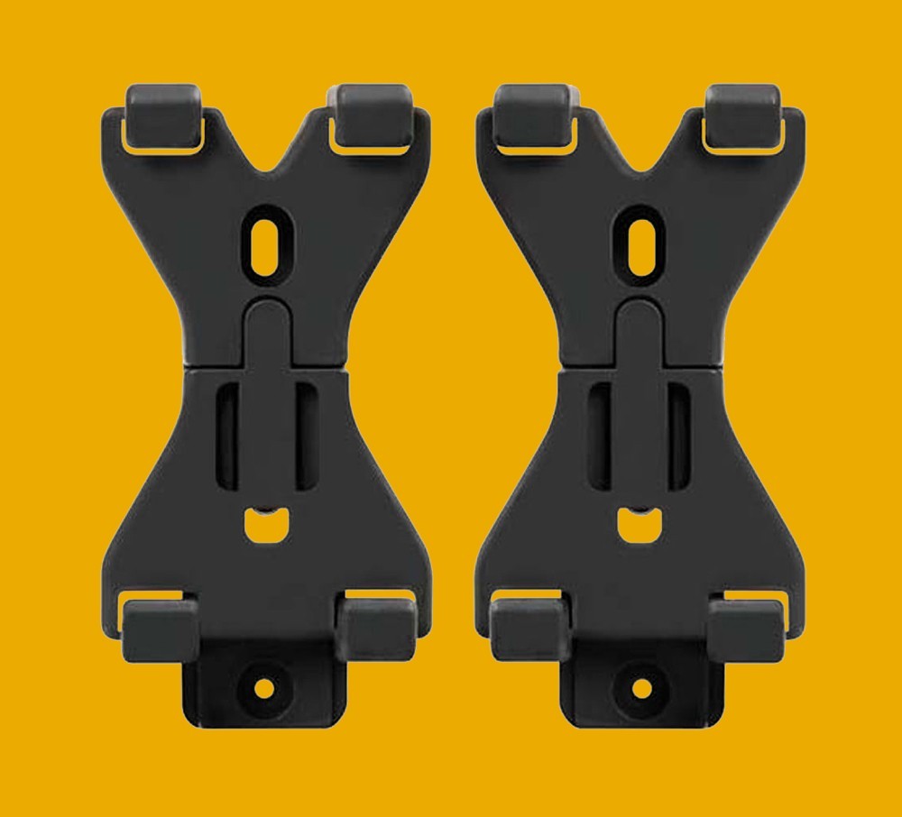 Number Plate Clips PAIR Spring Loaded Quick Release Holder Car Trailer Caravan