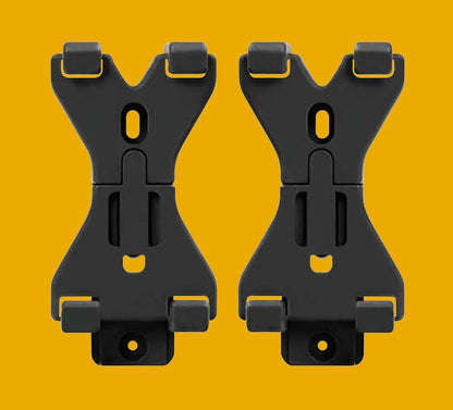 Number Plate Clips PAIR Spring Loaded Quick Release Holder Car Trailer Caravan