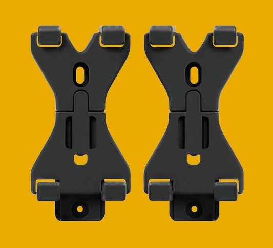 Number Plate Clips PAIR Spring Loaded Quick Release Holder Car Trailer Caravan
