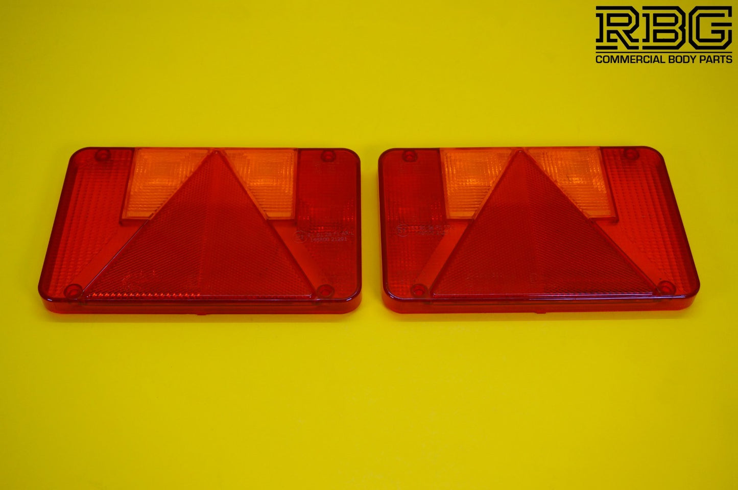Replacement Lens Light PAIR LEFT & RIGHT for Radex 5800 Rear Combination Lamp