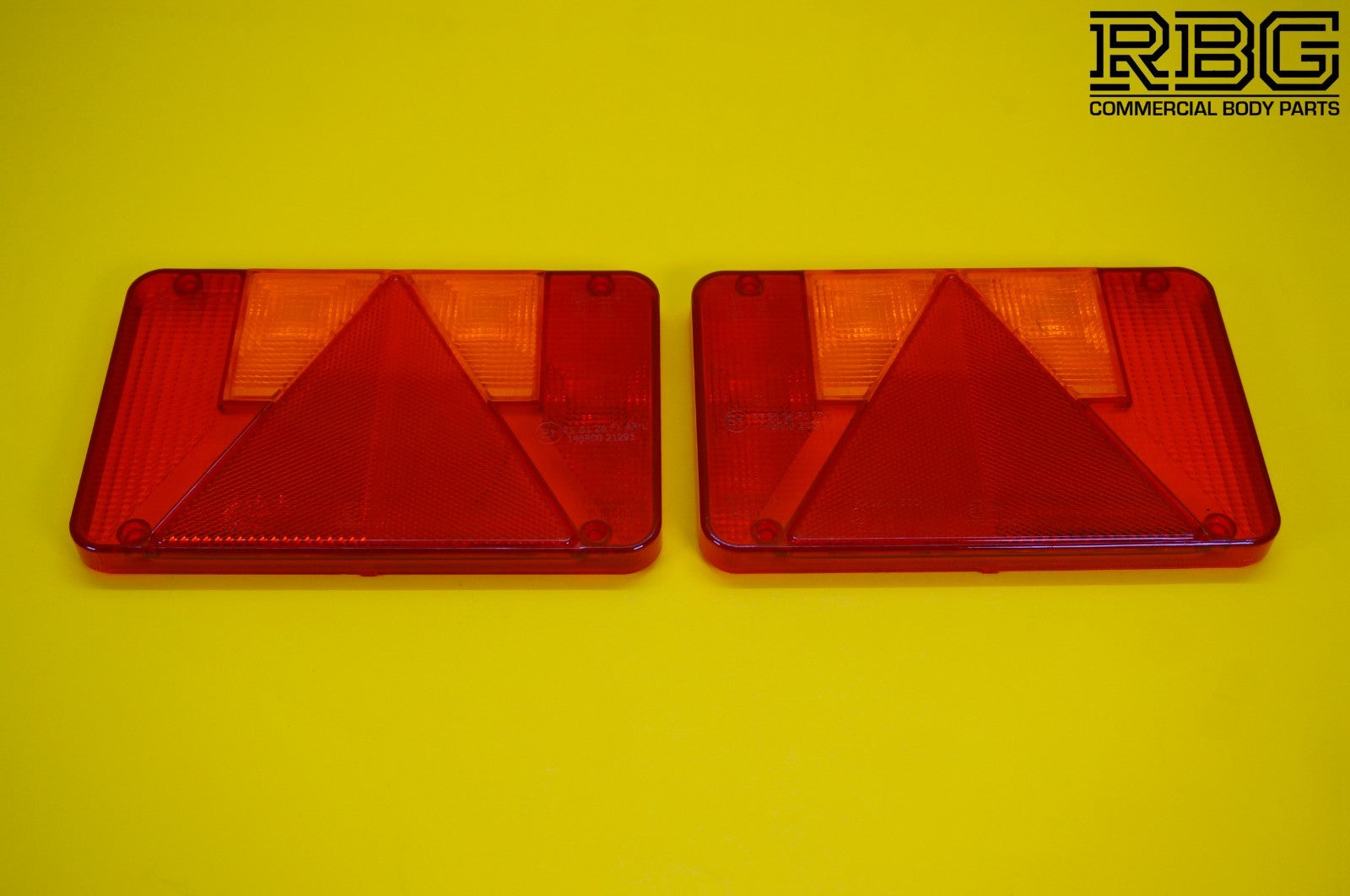 Replacement Lens Light PAIR LEFT & RIGHT for Radex 5800 Rear Combination Lamp