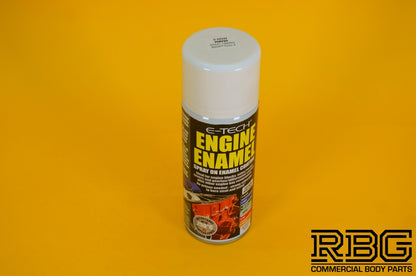 Engine Enamel Spray Coating ORANGE 400ml E-TECH Heat Resistant Paint Car Vehicle