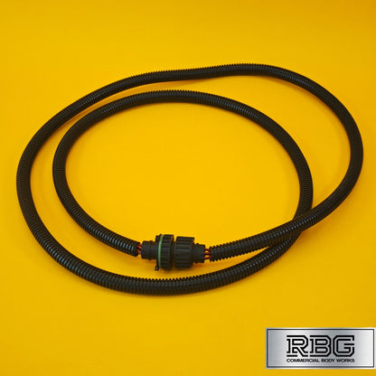 Rear Light Wiring Harness Connector Plug 6/7 Pin F/M Twist Lock 2m Cable UK