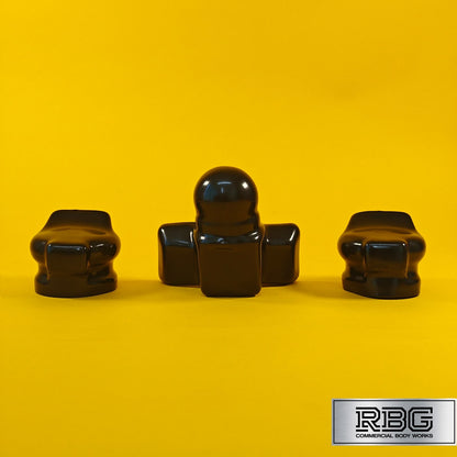 Tow Ball & 2x Socket Cover SET PVC For 50mm Towballs 7 & 13 Pin Sockets Trailer