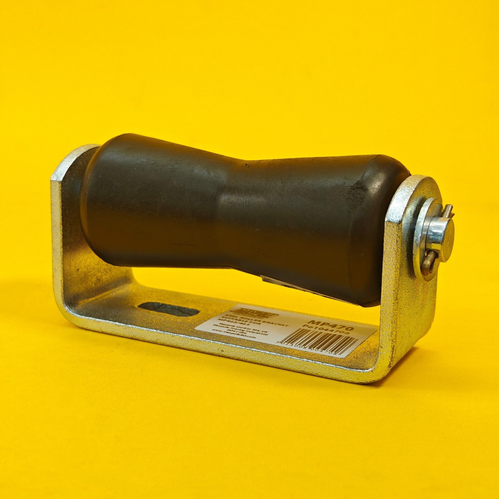 Keel Roller + Bracket 16mm Bore for Boat Trailers Non-Marking Polyurethane UK