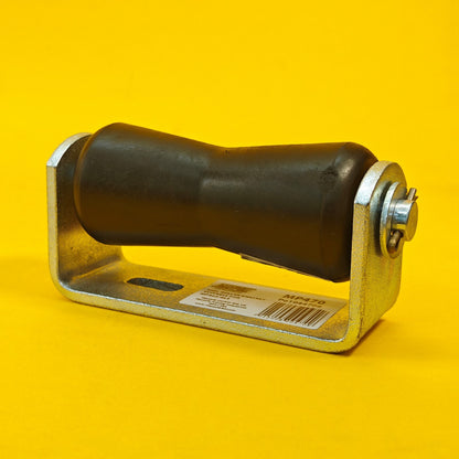 Keel Roller + Bracket 16mm Bore for Boat Trailers Non-Marking Polyurethane UK