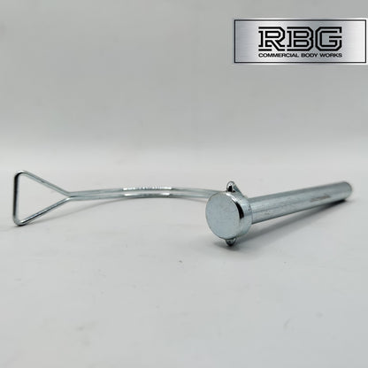 D Lock Pin - 11X100MM Wire Shaft Clip Lynch Linch Trailer Tractor Taw Locking