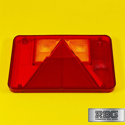Replacement Lens for Radex 5800 RIGHT Hand Rear Combination Light for Trailer UK