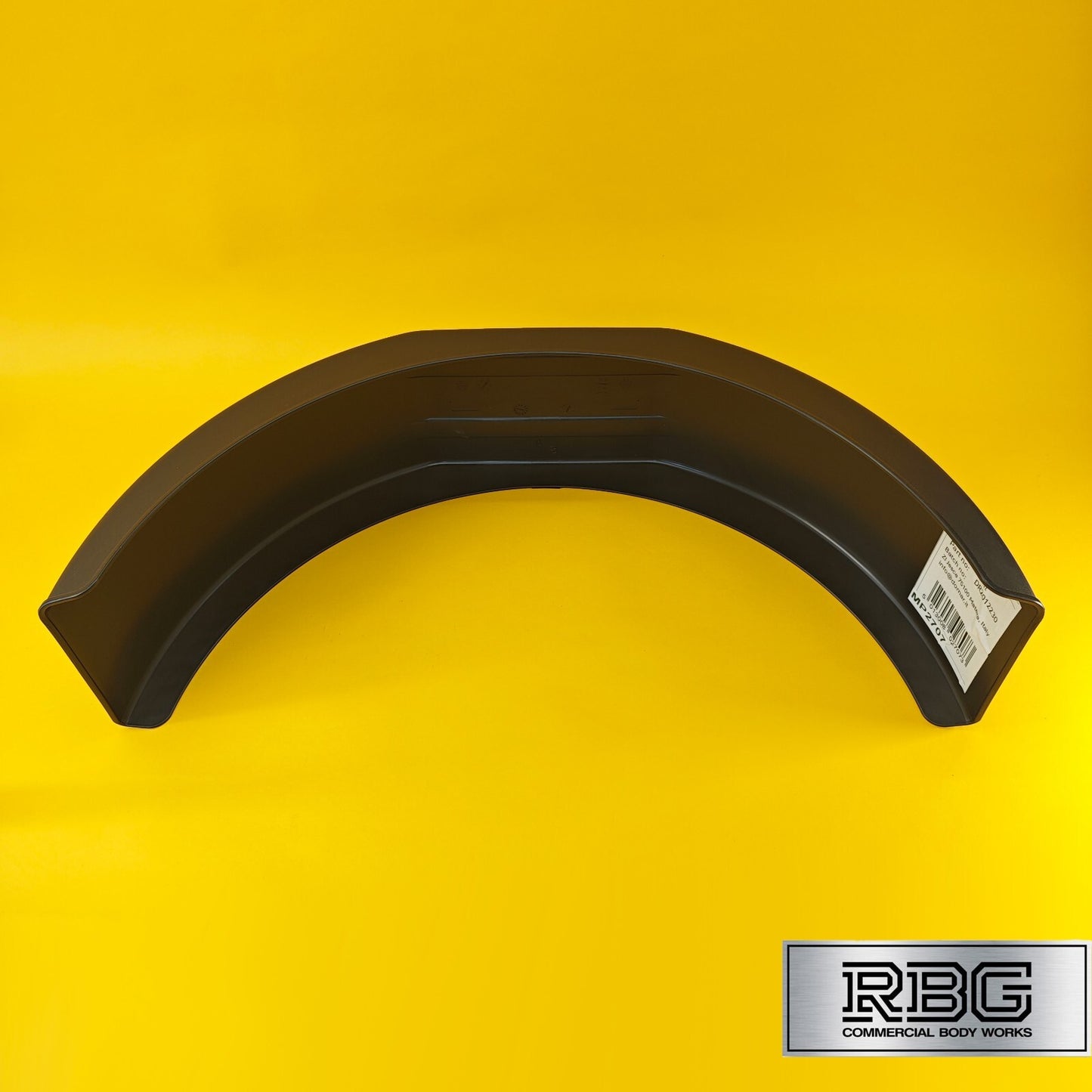 13 Inch Plastic Mudguard Single 770mm x 200mm for Trailer 13″ Wheel Domar Deluxe