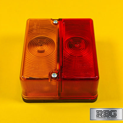 Square Combination Bulb Light Rear Britax Stop Tail Indicator Light Trailer