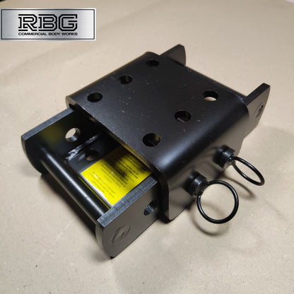 Towbar Slider Drop Plate Height Adjustable Coupling for Flange 3500kg by Maypole
