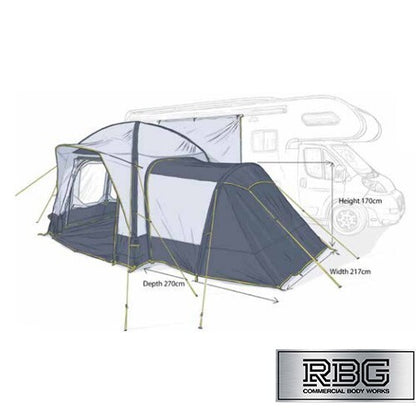 Annexe for Malvern Driveaway Awnings MP9544 & MP9545 Campervan Camping UK
