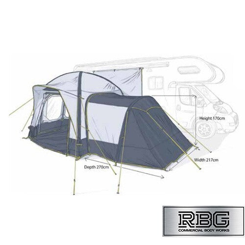 Annexe for Malvern Driveaway Awnings MP9544 & MP9545 Campervan Camping UK