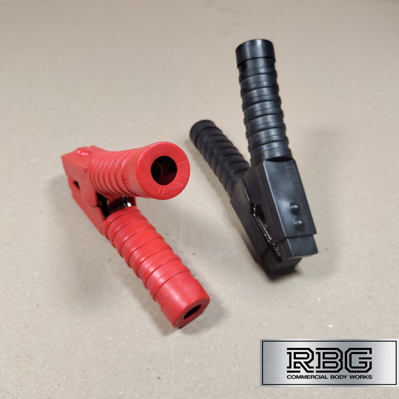Heavy Duty Jump Lead Cable Clips 600 AMPS Peak Rating Crocodile Clamp