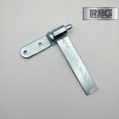 1x Straight Hinge & Gudgeon Pin Set ZP Trailer Truck Tipper Tailgate Dropside