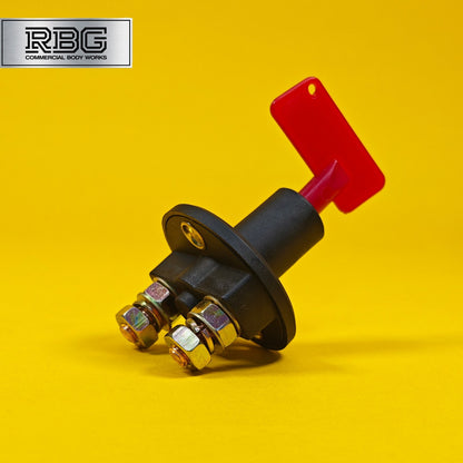 Battery Cut Off Switch 12V/24V Removable Key Single Pole Pro Cut Off Kill Switch