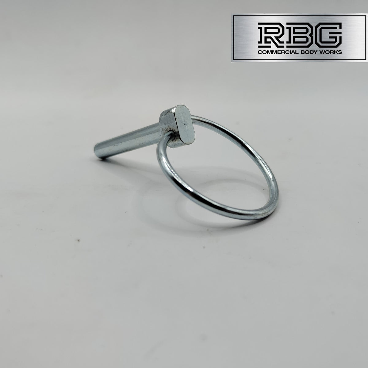 2x Lynch Pins Ø8 x 44.5mm Zinc Plated Steel Linch Pins Trailer, Tractor, Truck