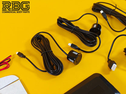 Reversing Parking Sensor Kit 12V Audible Warning Buzzer For Cars Vans Motorhome