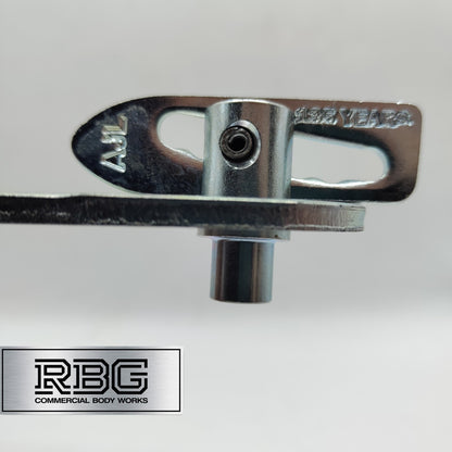 Tail Gate Fixings Pin Set - Antiluce Fastener M12 x 12mm WO & Eye Plate ZP