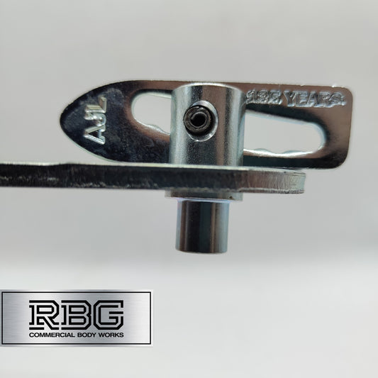 Tail Gate Fixings Pin Set - Antiluce Fastener M12 x 12mm WO & Eye Plate ZP